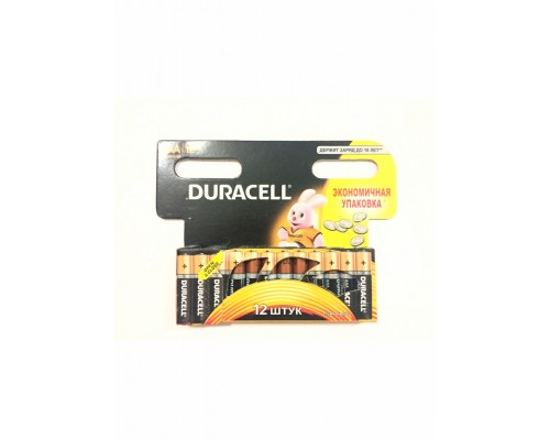 Батарейки Duracell AAA 12 шт.