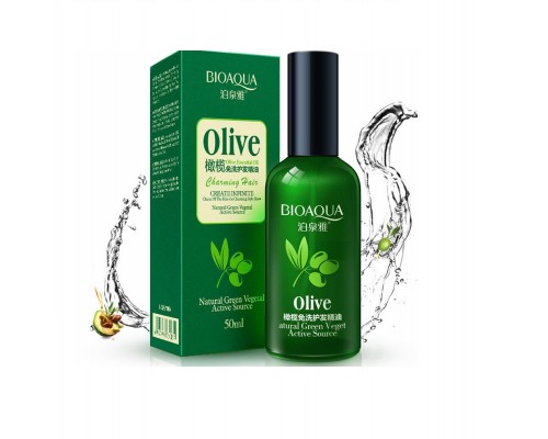 Масло для волос с экстрактом оливы Bioaqua Olive Natural Green 50 ml