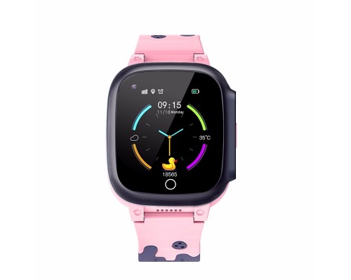 Детские смарт часы с 4G и Wi-Fi Smart Watch T8 розовые