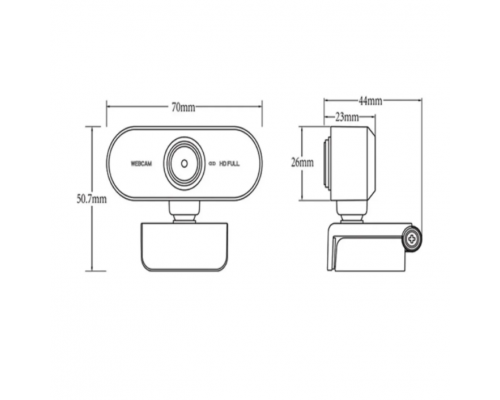 Веб-камера 1080P HD с микрофоном Wsdcam