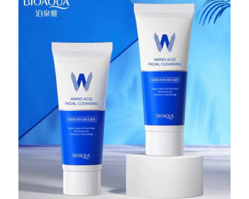 Очищающее средство BIOAQUA Amino Acid Facial Cleansing Deep Moisturizing Whitening Anti-Spots