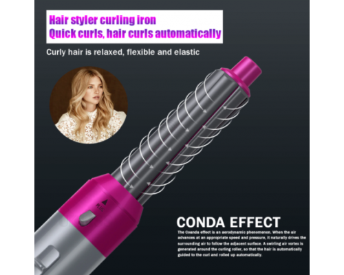 Фен для волос 5в1 Electric Hair Dryer Brush