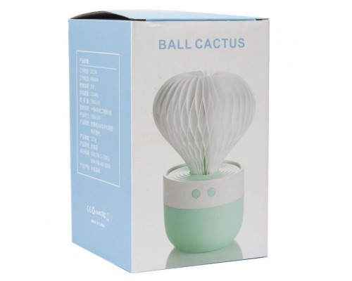 Пневматический увлажнитель воздуха и ночник Ball Cactus 150ml