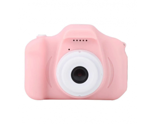 Детский цифровой фотоаппарат X2 Cartoon Digital Camera розовый