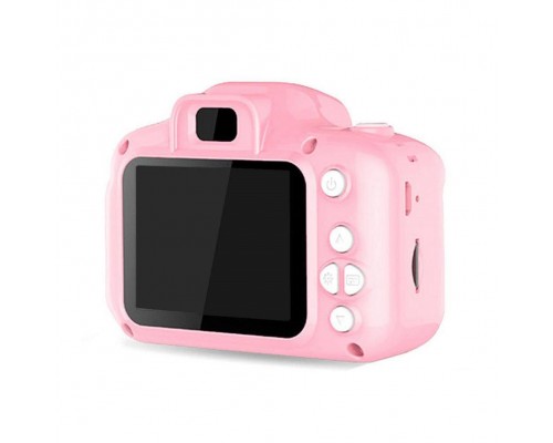 Детский цифровой фотоаппарат X2 Cartoon Digital Camera розовый