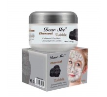 Пузырьковая маска для лица Dear She Charcoal Bubble Carbonated Clay Mask