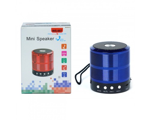 Портативная колонка Mini Speaker WS-887