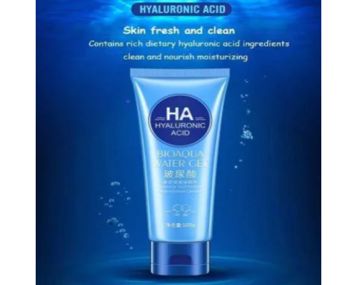 Пенка для умывания с Гиалуроновой Кислотой Bioaqua Water Get HA Hyaluronic Acid