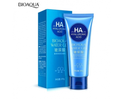 Пенка для умывания с Гиалуроновой Кислотой Bioaqua Water Get HA Hyaluronic Acid