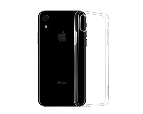 Чехол HOCO TPU Crystal clear Series для iPhone XR прозрачный, 0,8 мм