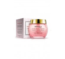 Ночная увлажняющая маска для лица с экстрактом розы BioAqua Rose Petal Mask