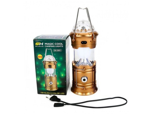 Кемпинговый светильник-фонарь 3 в 1 MAGIC COOL CAMPING LIGHTS SH-5802