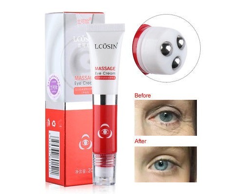 Крем-роллер для кожи глаз с экстрактом граната Lcosin Massage Eye Cream