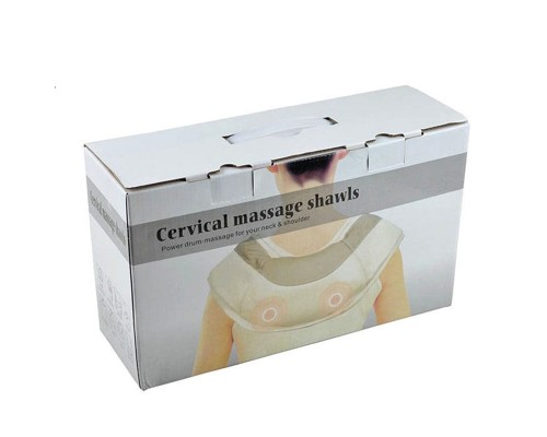 Ударный массажер для плеч и шеи Cervical Massage Shawls