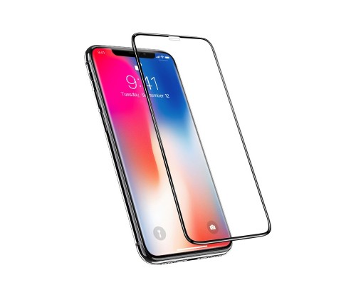 Защитное стекло HOCO A12 для iPhone X/XS/11 Pro черный