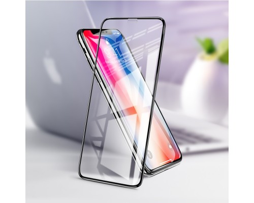 Защитное стекло HOCO A12 для iPhone X/XS/11 Pro черный