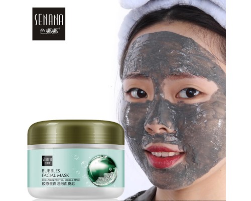 Очищающая пузырьковая маска для лица Senana Bubbles Facial Mask