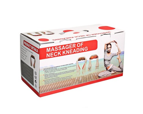 Массажер Massager of Neck Kneading для плеч, шеи, спины с ИК-подогревом