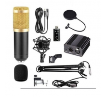 Микрофон вокальный студийный конденсаторный с креплением Professional Condenser Microphone BM-800