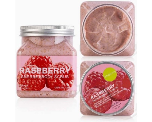 Скраб для тела Wokali Sherbet Body Scrub Малина