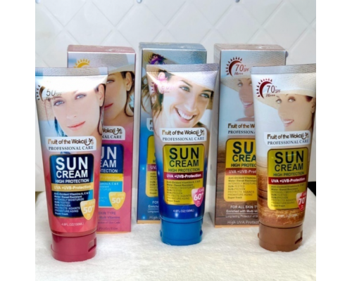 Солнцезащитный крем SUN CREAM HIGH PROTECTION SPF 60+