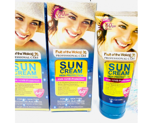 Солнцезащитный крем SUN CREAM HIGH PROTECTION SPF 60+