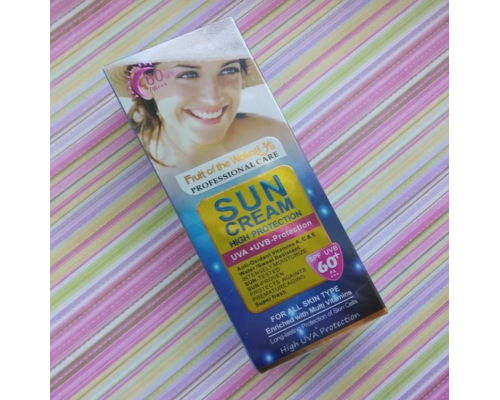 Солнцезащитный крем SUN CREAM HIGH PROTECTION SPF 60+