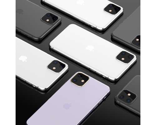 Защитное стекло HOCO A18 на объектив камеры для iPhone 11, золотой