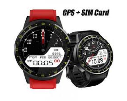 Смарт часы Smart Watch с GPS и измерением давления F1 красный