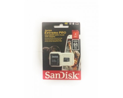 Карта памяти Sandisk Extreme Pro 4 GB