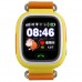 Детские gps часы Smart Baby Watch G72/Q80 wi-fi оранжевые