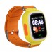 Детские gps часы Smart Baby Watch G72/Q80 wi-fi оранжевые