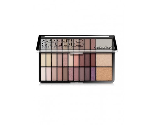 Палитра теней 33 цвета Eyesshadow & Highlighter DoDo Girl