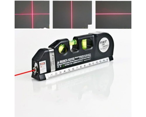 Лазерный уровень рулетка Fixit Laser Level Pro 3