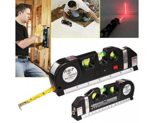 Лазерный уровень рулетка Fixit Laser Level Pro 3