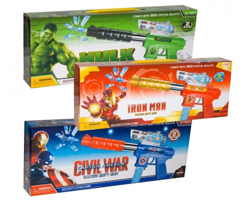 Автомат Герои Marvel Water Soft Gun Железный человек