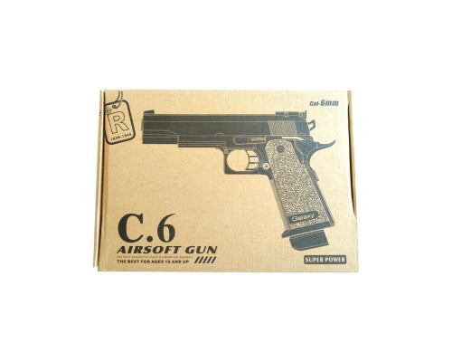 Страйкбольный пистолет Airsoft Gun C6 Browning