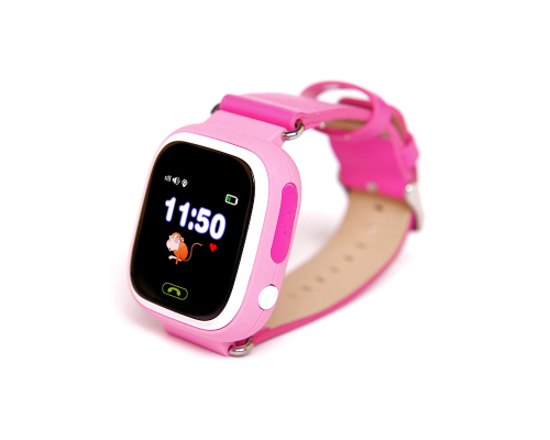 Детские gps часы Smart Baby Watch G72/Q80 wi-fi розовые