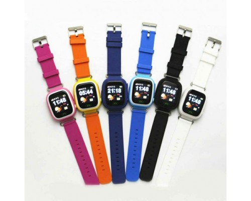 Детские gps часы Smart Baby Watch G72/Q80 wi-fi розовые