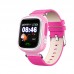 Детские gps часы Smart Baby Watch G72/Q80 wi-fi розовые