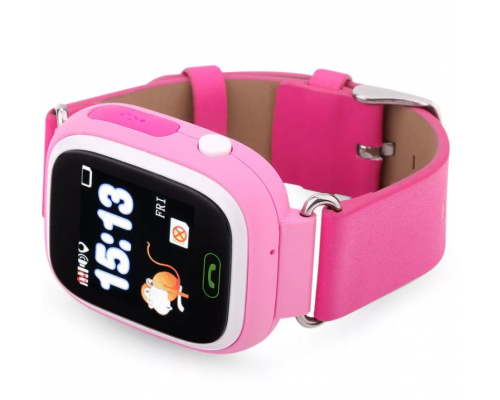 Детские gps часы Smart Baby Watch G72/Q80 wi-fi розовые