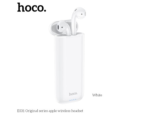 Беспроводные наушники HOCO ES31 Original series Wireless, Bluetooth, Белый