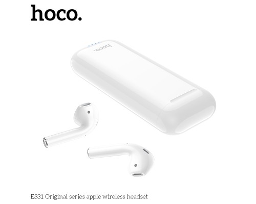 Беспроводные наушники HOCO ES31 Original series Wireless, Bluetooth, Белый