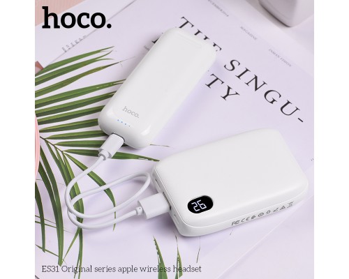 Беспроводные наушники HOCO ES31 Original series Wireless, Bluetooth, Белый