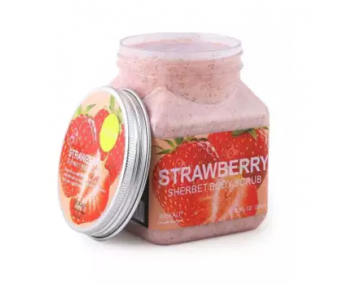 Скраб для тела Wokali Sherbet Body Scrub Клубника