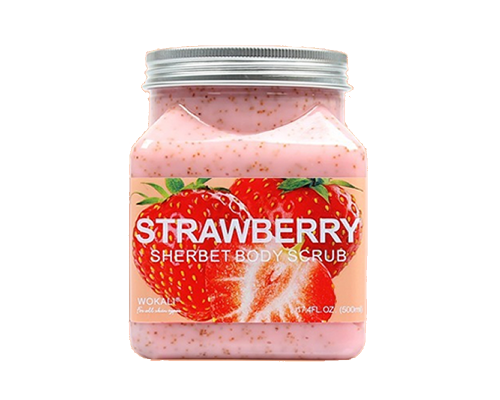 Скраб для тела Wokali Sherbet Body Scrub Клубника