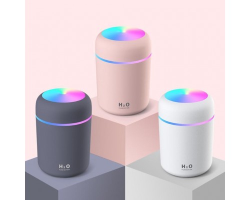 Увлажнитель воздуха с подсветкой таймером и ароматизацией Humidifier H2O