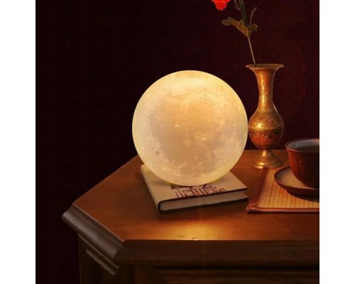 Светильник-ночник 3D шар Луна Moon Lamp с пультом, 15 см