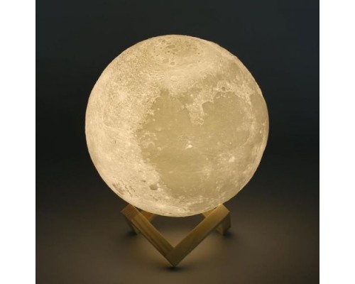 Светильник-ночник 3D шар Луна Moon Lamp с пультом, 15 см