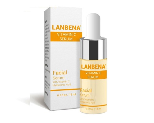 Отбеливающая сыворотка для лица Lanbena Vitamin C Serum